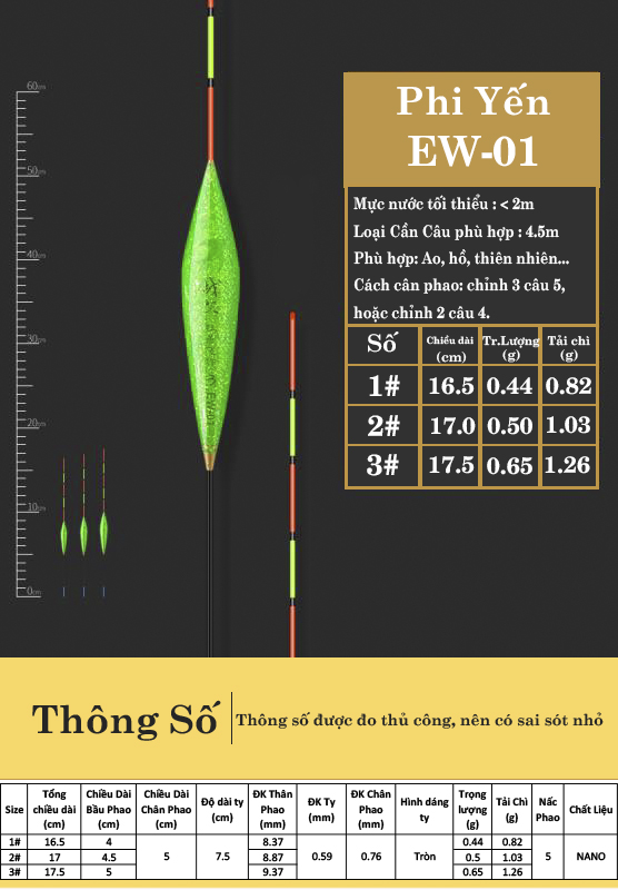 Phao Phi Yến EW-01