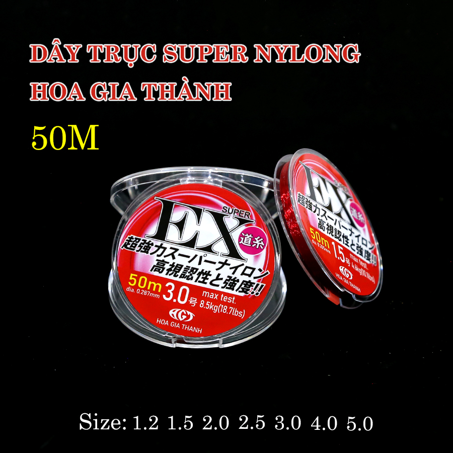 Dây trục Super Nylong HGT 50m