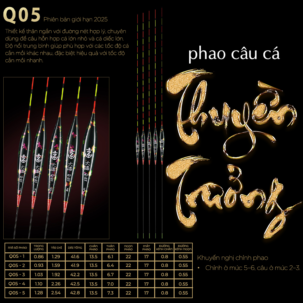 Phao Sơn Mài Mạ Vàng - Mã Q05