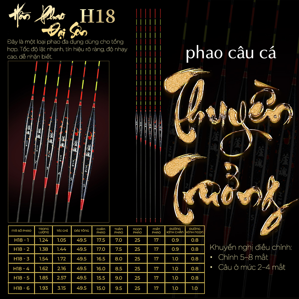 Phao Sơn Mài Mạ Vàng - Mã H18