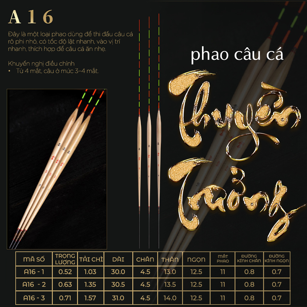 Phao cỏ Thuyền Trưởng - Mã A16