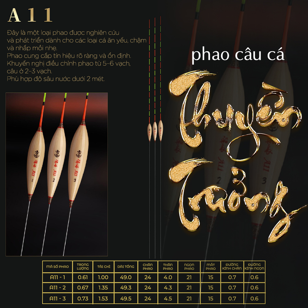 Phao cỏ Thuyền Trưởng - Mã A11