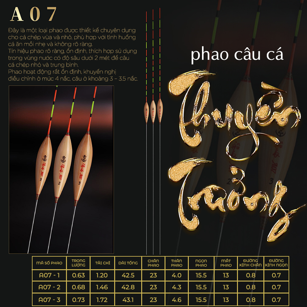 Phao cỏ Thuyền Trưởng - Mã A07