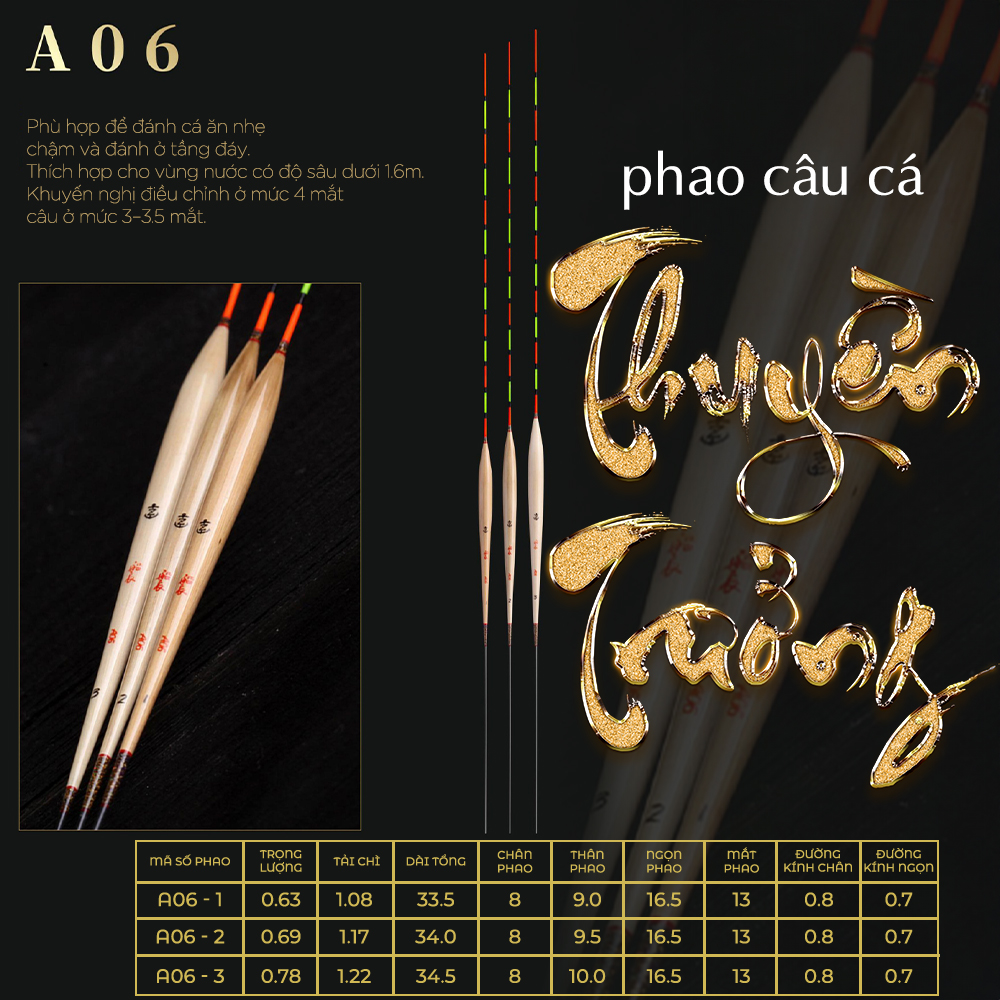 Phao cỏ Thuyền Trưởng - Mã A06