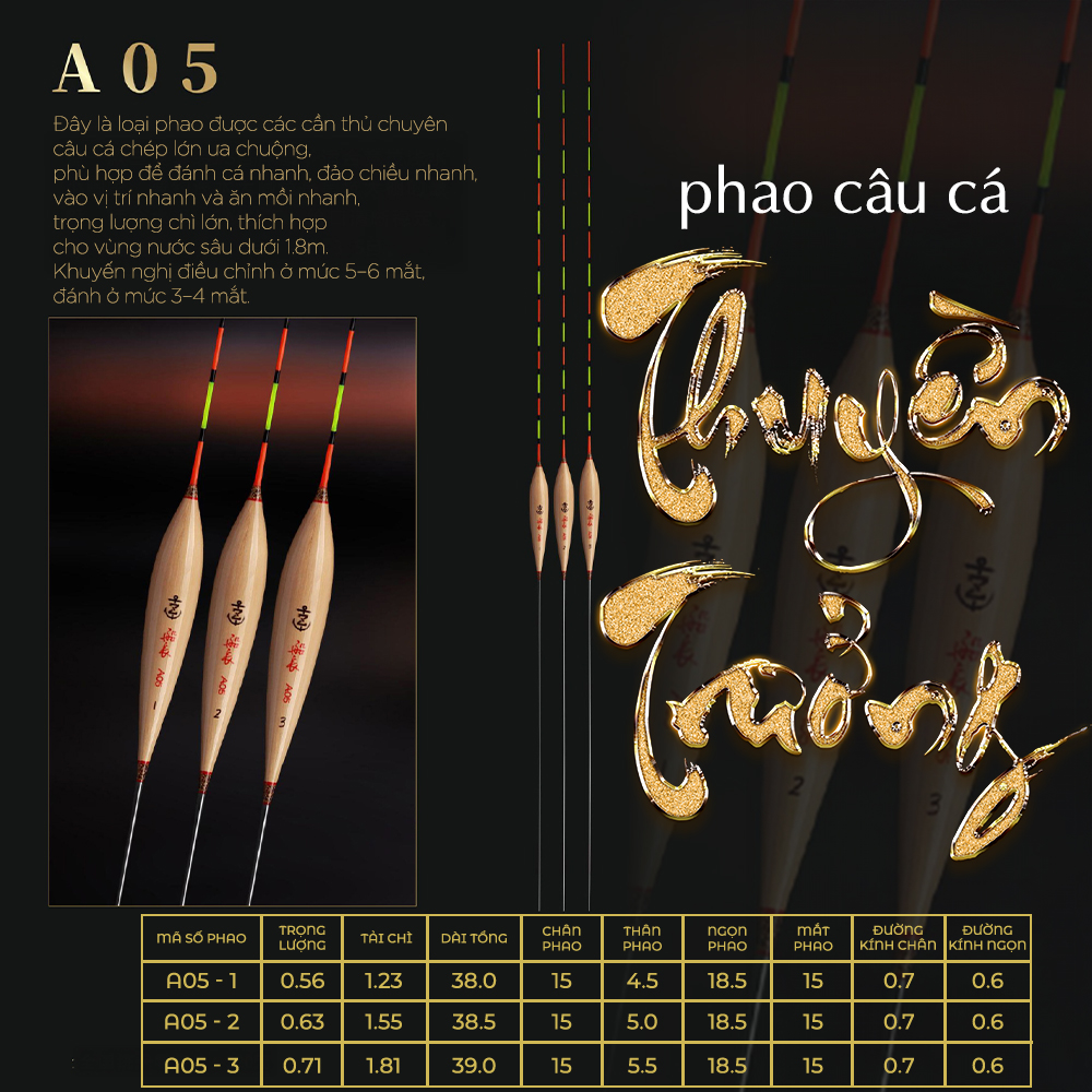 Phao cỏ Thuyền Trưởng - Mã A05