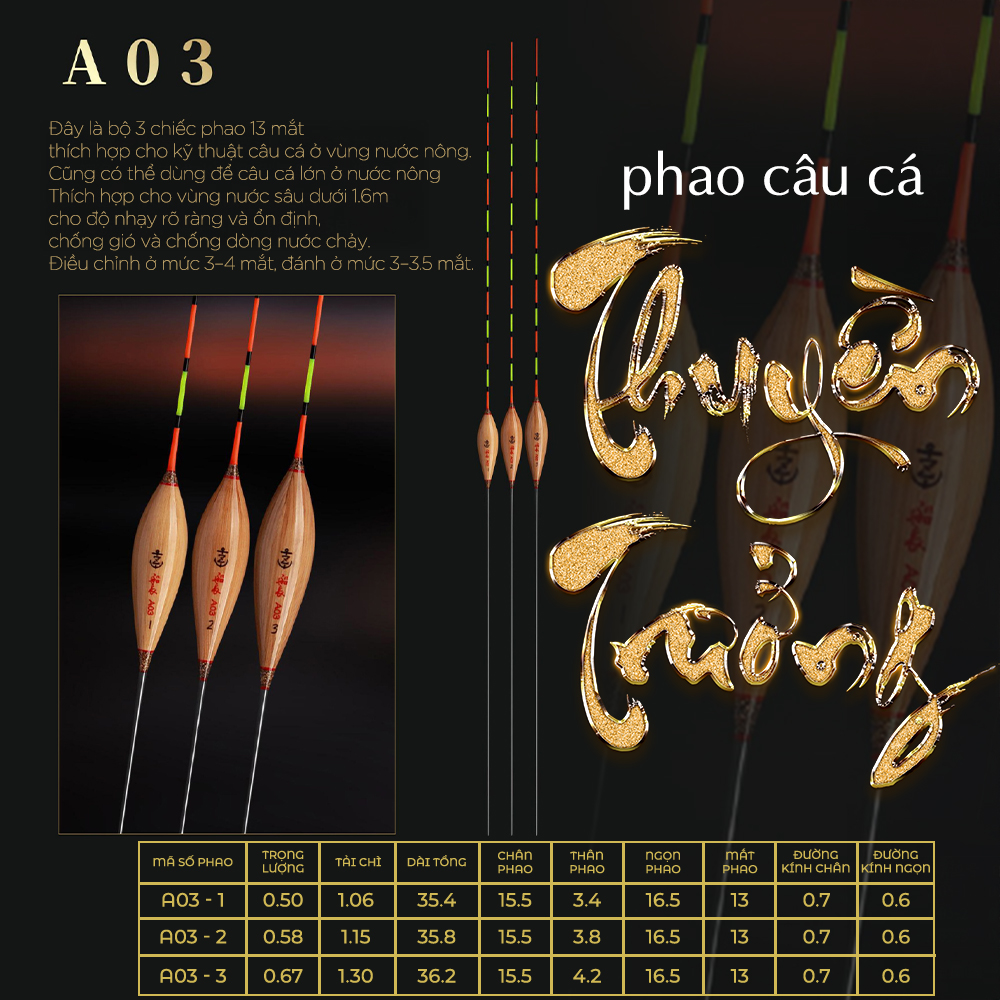 Phao cỏ Thuyền Trưởng - Mã A03