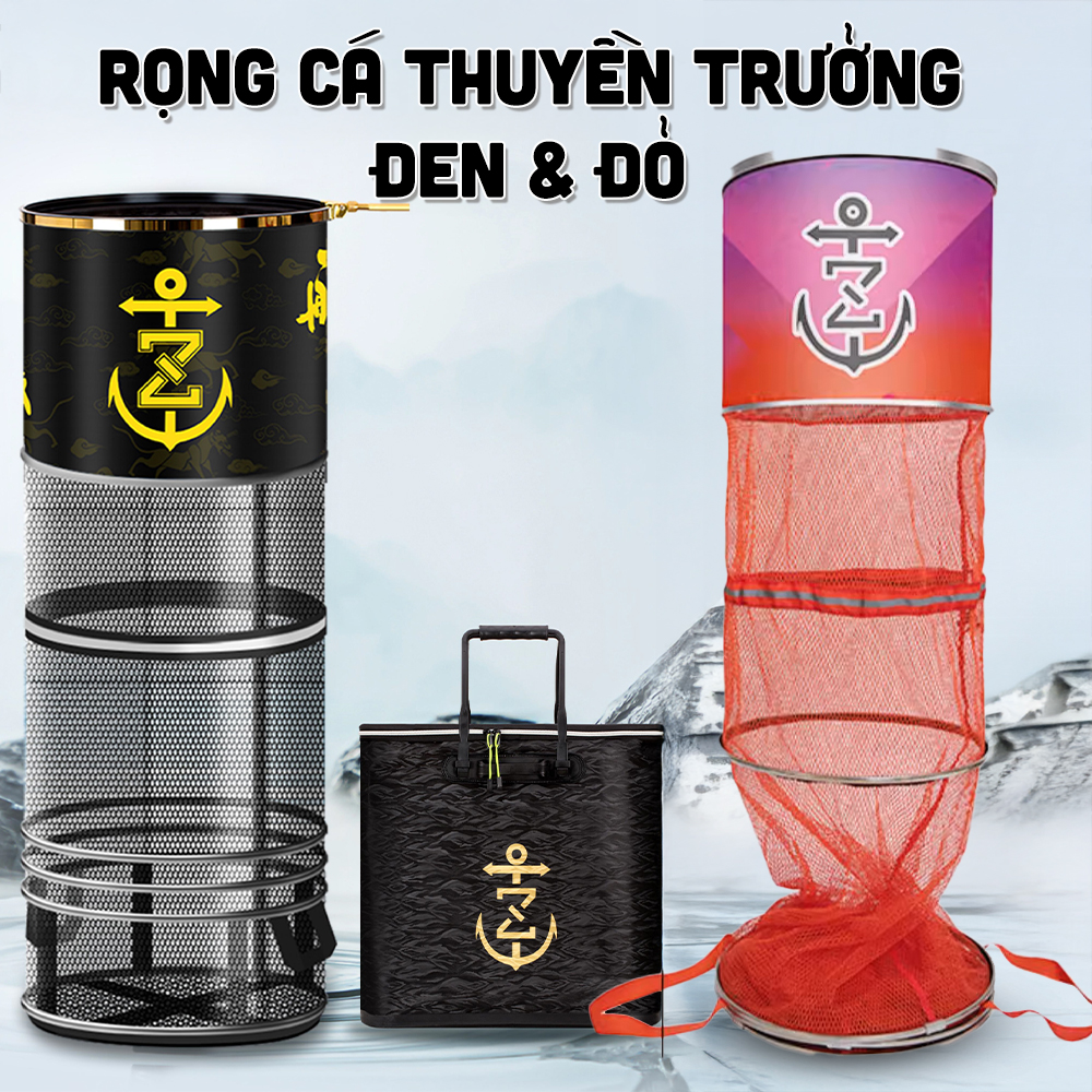 Rọng cá Thuyền Trưởng - Đen và Đỏ